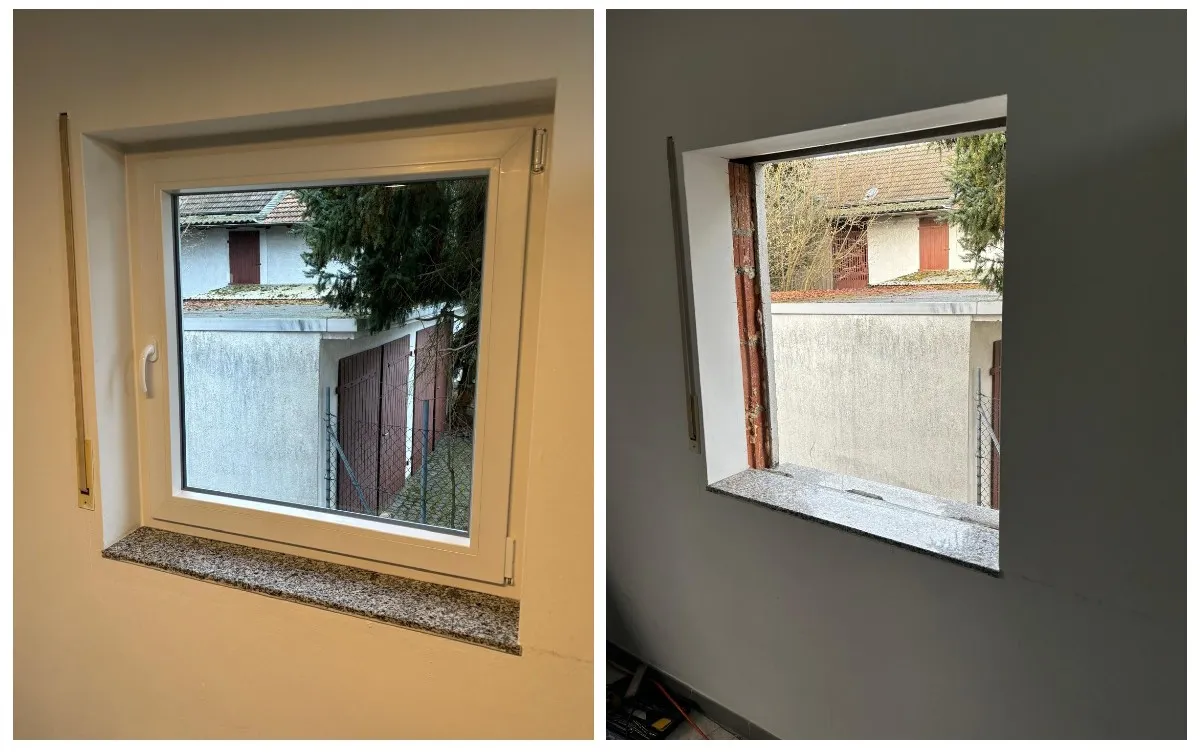Fenstereinbau in Schornsheim - Projekt von Arbach Montage